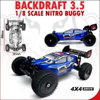 Redcat Racing Backdraft 3.5 1/8 Scale Nitro Buggy